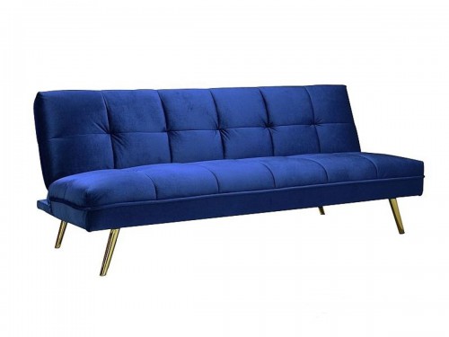 Диван раскладной Moritz Velvet Темно-синий Signal